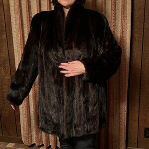Mink Coat for the Voluptuous Woman